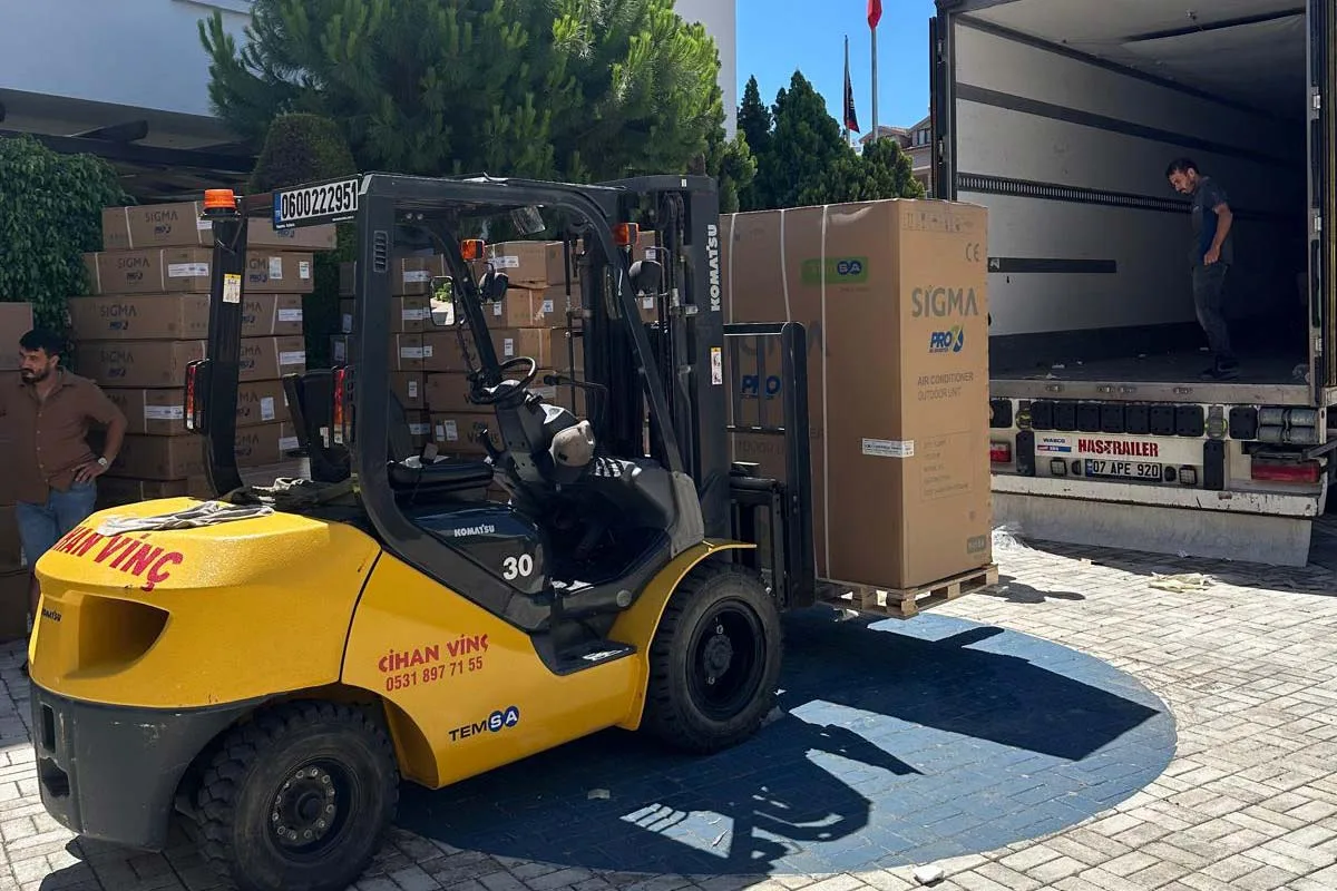 Alanya forklift kiralama hizmeti